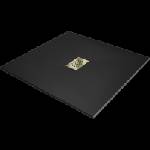 Mexen Hugo квадратен душ кабина SMC 100 x 100 см, черен, златна капачка - 42701010-G (42701010-G)