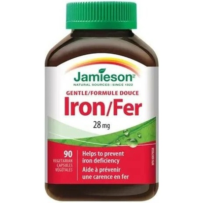 Jamieson Iron Gentle 28 mg 90 kapslí