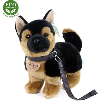Eco-Friendly pes německý ovčák s vodítkem stojící 23 cm