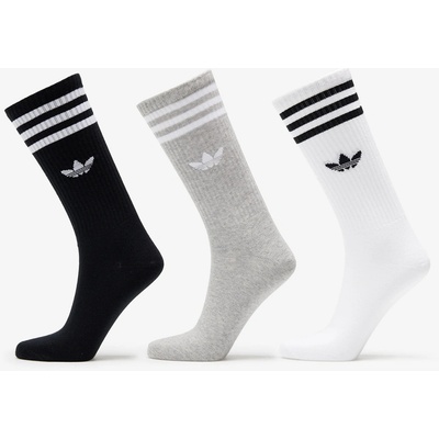 adidas High Crew Sock White/ Mgreyh/ Black