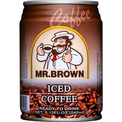 Mr. Brown ledová káva plechovka 240 ml
