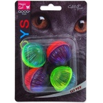 Magic Cat Играчка Magic Cat топка лъскава пластмаса със звук 3, 75см 4бр (453-30031)