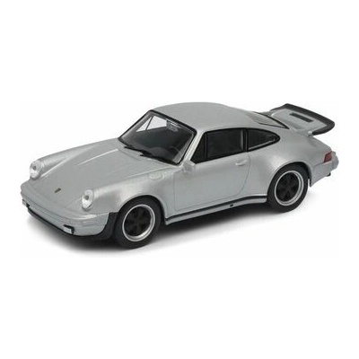 WellyPorsche 911 Turbo model strieborné 1:34