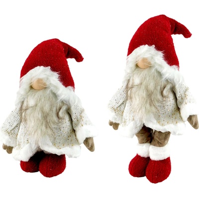 MAKRO Dekorácia vianočná škriatok vianočný, rôzne druhy a výška 55-68cm