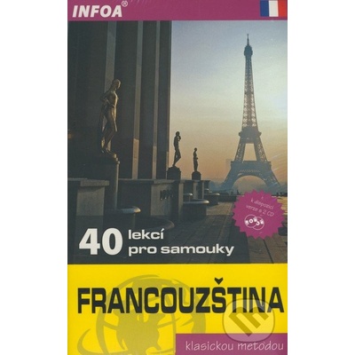 Francouzština - 40 lekcí pro samouky - kniha + 2 audio CD - Gandilhon N. Nouschi S.