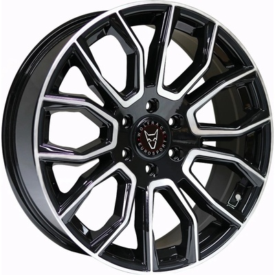 WOLFRACE Evoke X 8,5x18 6x130 ET45 gloss black polished