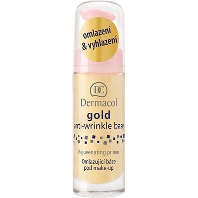 Dermacol Gold Anti-Wrinkle Base báze pod make-up 20 ml – Zboží Dáma