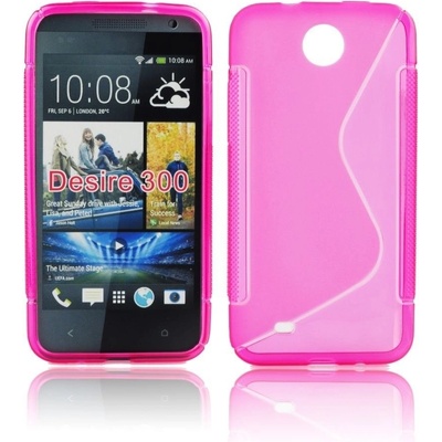 Púzdro S-line HTC DESIRE 300 ružové