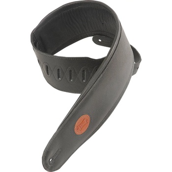 Image 1 of Levy's Signature Legacy Black & Walnut Каишка за китара (MSS2-4-BLK)