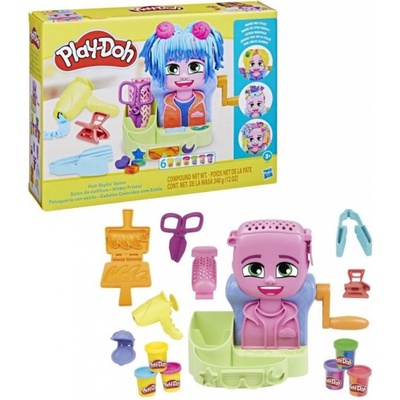 HASBRO Dort Play-Doh Stylista Účes Kadeřnický salon F8807 – Zboží Dáma