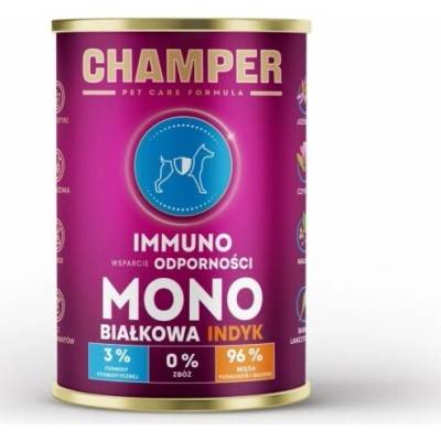 Wiejska Zagroda Champer Immuno Mono Turkey 400 g