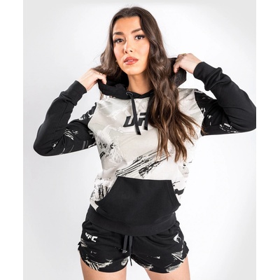 Venum dámská mikina UFC Authentic Fight Week 2.0 Pullover Sand/Black