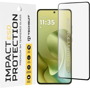 Techsuit Протектор за дисплей - Techsuit ESD Glass - Motorola Moto G86 / G86 Power - Черен (KF2357141)