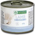 AKVATERA Nature's Protection DOG Puppy Lamb, консерва с агнешко месо за подрастващи кучета, Литва - 200 гр