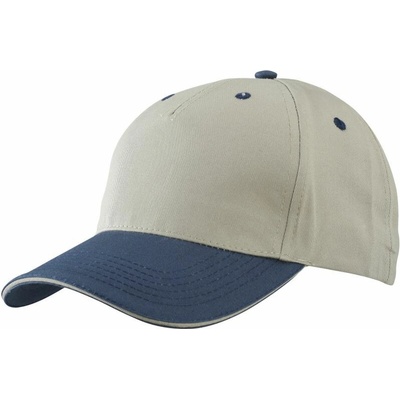 Myrtle Beach MB 6526 5 panelová sandwich 03.6526 beige/navy/beige