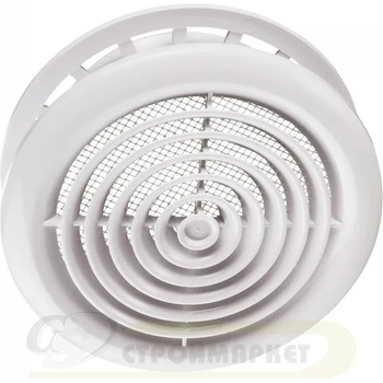 Image 1 of VENTS РЕШЕТКА mv 125pfs abs ф125/ф166 ХРОМ---