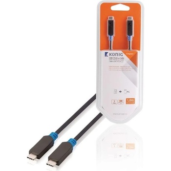 König KNC64700E10 USB 3.0 USB-C zástrčka - USB-C zástrčka, 1m