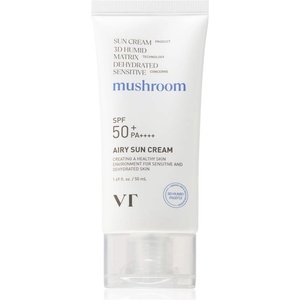 VT Cosmetics Mushroom Airy Sun Cream защитен крем за лице с хидратиращ ефект SPF 50+ 50ml