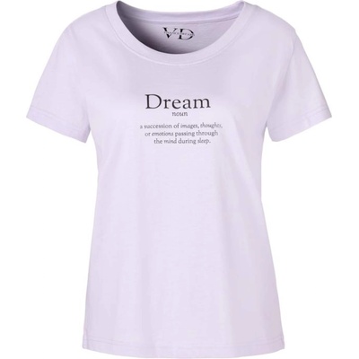 VIVANCE Тениска за спане лилав, размер xxs-xs