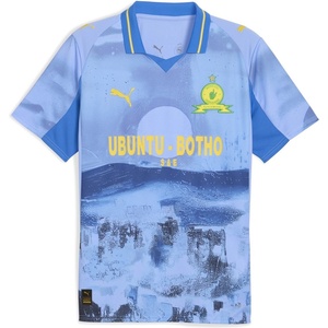 PUMA Детска футболна фланелка Puma x KidsSuper Mamelodi Sundowns Away Shirt 2025 2026 Adults - Lavender