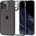 Spigen Optik Crystal Case - тънък силиконов (TPU) калъф за iPhone 13 Pro (сив-прозрачен)