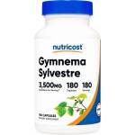 Nutricost Диабет и кръвна захар - Гимнема, 3500 mg/180 капсули, 180 дози Nutricost (73714 (414101) NC)