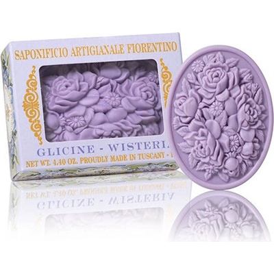 SA Fiorentino prírodné tuhé mydlo vistéria 125 g