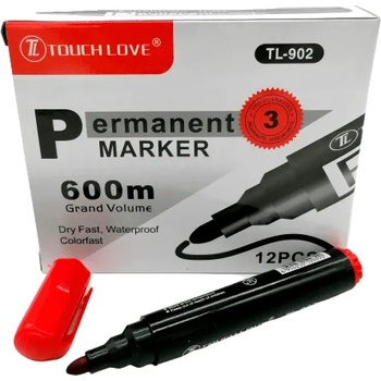 Image 1 of Yiwu Hetong Art&Craft Factory МАРКЕР ПЕРМАНЕНТЕН tl-902 ЧЕРВЕН М17-048