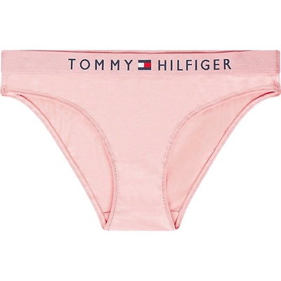 TOMMY HILFIGER Tommy original cotton nohavičky svetloružové