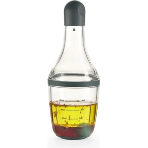 Lekue Бутилка за дресинг Lekue 1009489, 200 мл, Ø7.2x19.1 см, Стъкло, +4°C / +80°C, Сив (1009489)