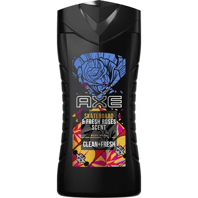 Axe Skateboard & Roses sprchový gél 400 ml