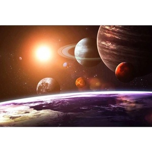 DIMEX ART Флизелинов фототапет слънчева система 375 x 250 см