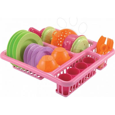 Écoiffier Cheef Cook 608-1 sušička na nádobí růžová