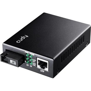 Cudy Медиен конвертор Cudy MC100GSB-20A, RJ-45, SC fiber port, 20 km (CUDY-CONV-MC100GSB-20A)