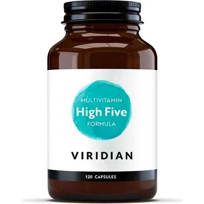 Viridian High Five Multivitamin & Mineral Formula Natural 120 kapsúl