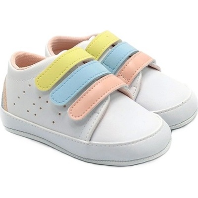 Funny Baby Бебешки буйки Funny Baby - Rainbow, размер 19, 11-15 м, кецове, сини (7378-23)