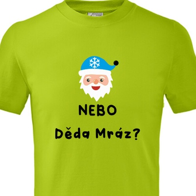 Triko s koledou Děda Mráz dětské