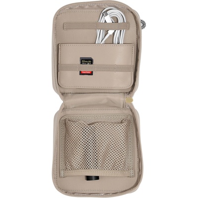 Stackers Калъф за зарядни и слушалки Stackers найлон бежово-сив (76416)