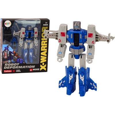mamido Robot-helikoptéra 2v1 Transformace X-Warrior Modrá