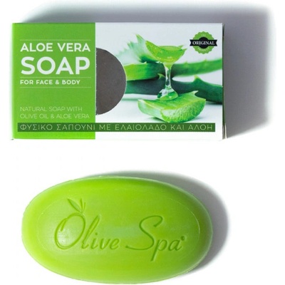 Olive Spa Aloe Vera & olive oil Aloe vera soap mydlo 90 g