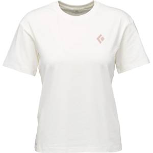Black Diamond Дамска тениска Black Diamond Women's Heritage Badge S/S Tee T-shirt - Off White (916-3681-0212)