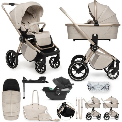 MUUVO kombinovaný Quick Boho Beige set 2v1 + CYBEX Aton B2 i-Size + základňa 2024