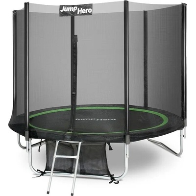 Jump Hero 244 cm + vnitřní ochraná síť + žebřík