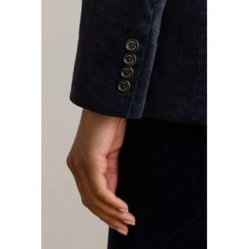 Lauren Ralph Lauren Сако Lauren Ralph Lauren в тъмносиньо с двуредно закопчаване с изчистен дизайн 200P03549 (200P03549)