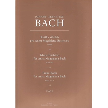 KNÍŽKA SKLADEB PRO A.M.BACHOVOU - Bach Johann Sebastian