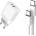 XO Адаптeр XO-L64 PD Fast Charge 18W + PD кабел Type C to Type C (455879)