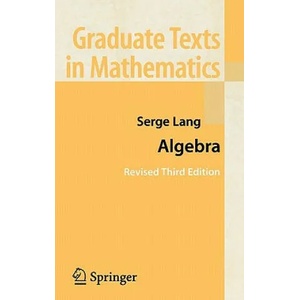 Algebra (ISBN: 9780387953854)