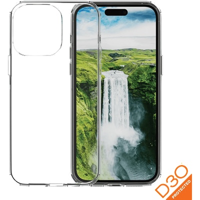 dbramante1928 Прозрачен кейс dbramante1928 Iceland Ultra D3O Case за Apple iPhone 15 Pro Max, Clear (IU67CL001900)
