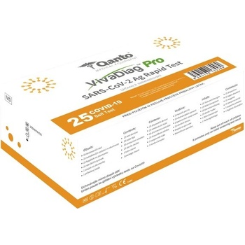 VivaChek Biotech Hangzhou ViVaDiag PRO SARS-CoV-2 Ag Rapid Test 25 ks
