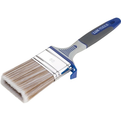 LUX-TOOLS PRO Plochý štetec lazúrovací 3K s háčikom a rezervoárom, 60 mm